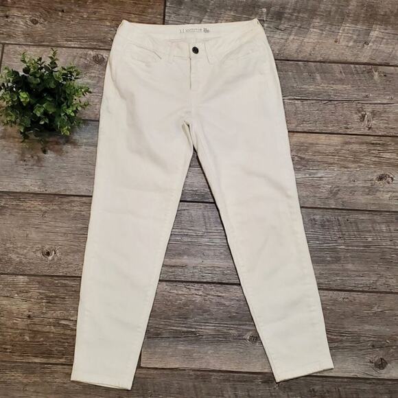 Yummie by Heather Thomson Off-White Ankle Jeans, Size 29 - Picture 1 of 6